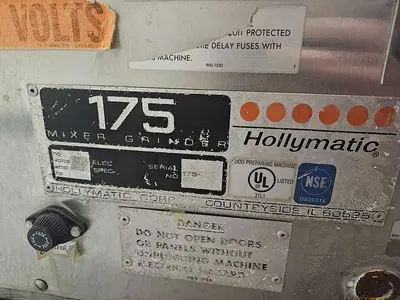 USED HOLLYMATIC 175