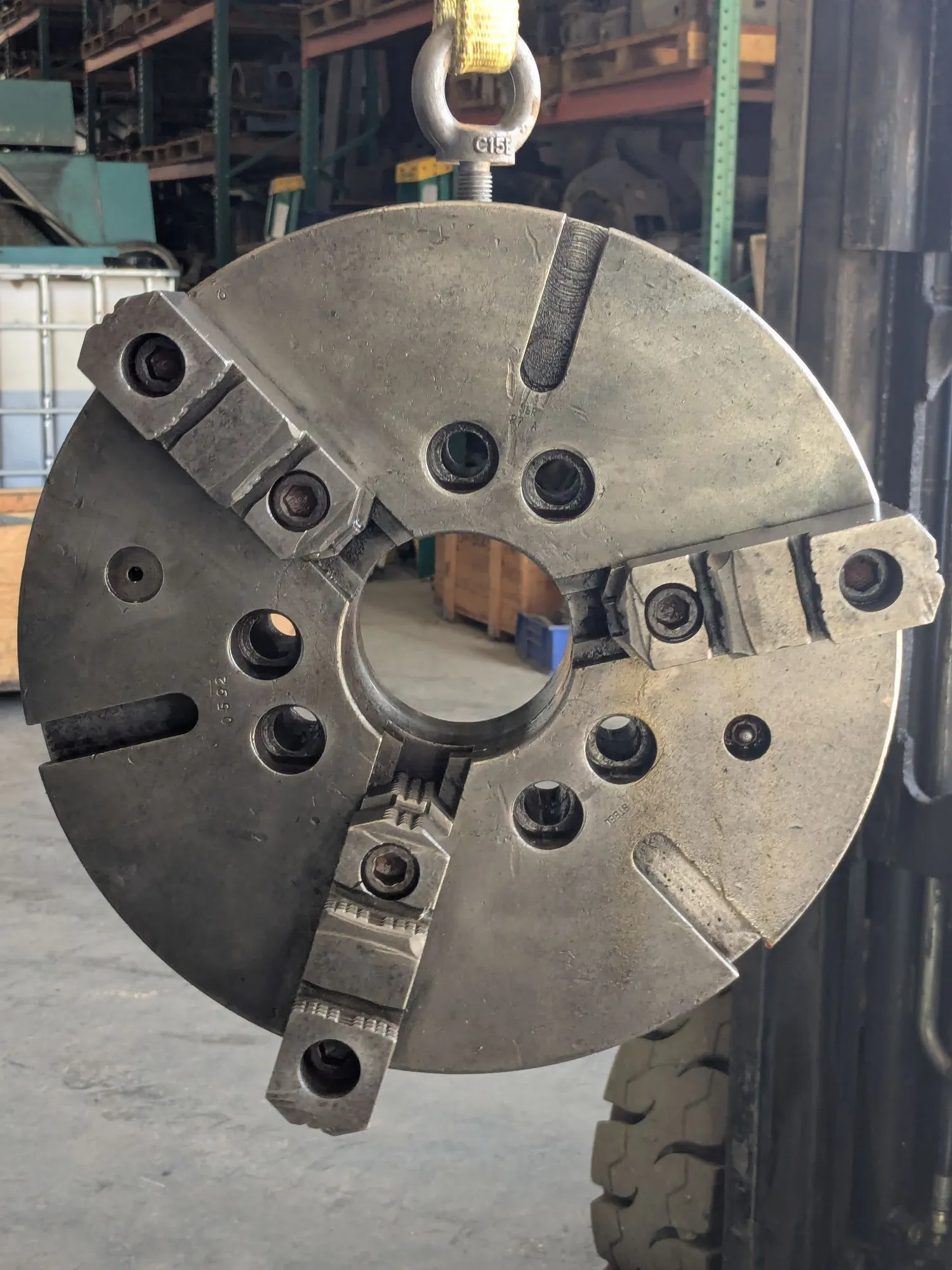 Used UNKNOWN 15" 3-JAW A-11 MOUNT Chucks Texas US | N & R Machine Sales #1431016