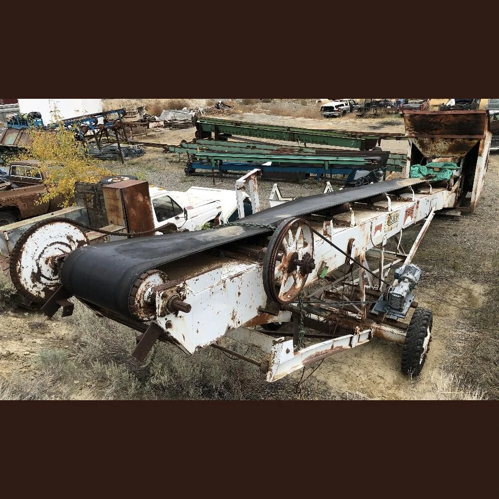 Kolman 24in x 45ft Feed Conveyor and Reciprocating Plate Feeder