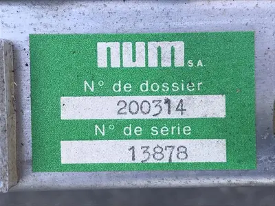 USED NUM 760F 91460