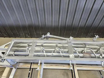 Used Hayes & Stolz Ribbon/Paddle Blender, 15 Cubic Feet