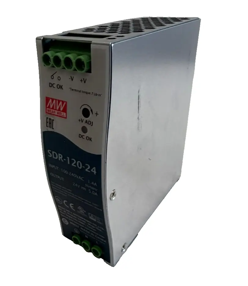 USED SOLA SDR-120-24 POWER SUPPLY SDR12024
