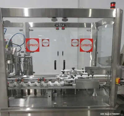 Used CAPMATIC VERIFILL Liquid & Paste Complete Packaging Lines Illinois US | Aaron Equipment #1130451