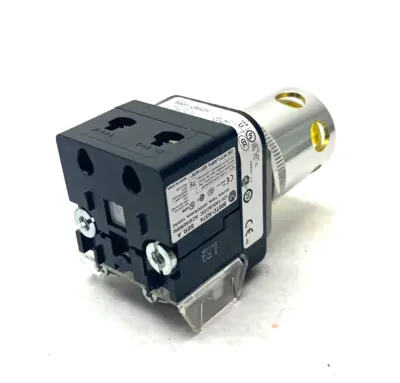 New | in-Stock ALLEN-BRADLEY SER. U SHIELDED ILLUMINATED PUSHBUTTON YELLOW 2-POS Relays & Switches | Maverick Industrial Sales #1117783