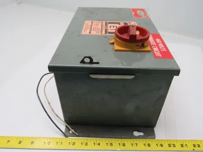 Daykin GPFS-13 Transformer Disconnect Enclosure 750VA 1Ph Pri 480V Sec 115V 6.5A