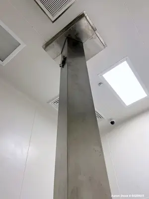 Used Glatt CM 400 Stainless Steel Column Bin Blender | 500L, 300L & 100L Bins | 2016 | HMI Controlled | 480V