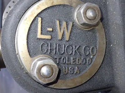 L-w Chuck Company 4" 3 Jaw Chuck