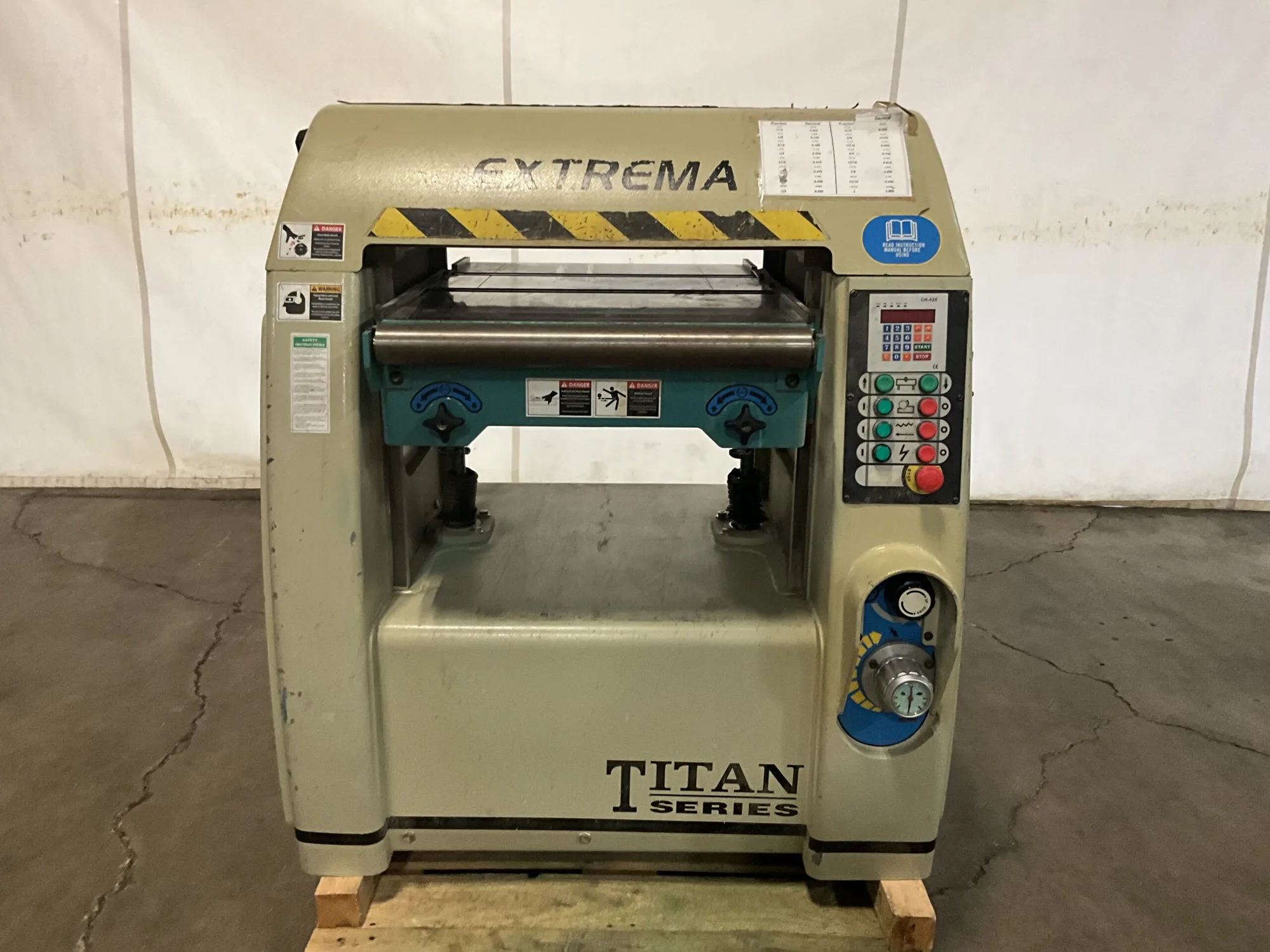 Used _UNKNOWN_ XP-124P Woodworking Planers Ohio US | AW Machinery, LLC. #1445039