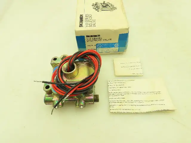 Honeywell Skinner V933LEH2050 Solenoid Valve 4-Way NC 120V 50 PSI 1/4" NPT