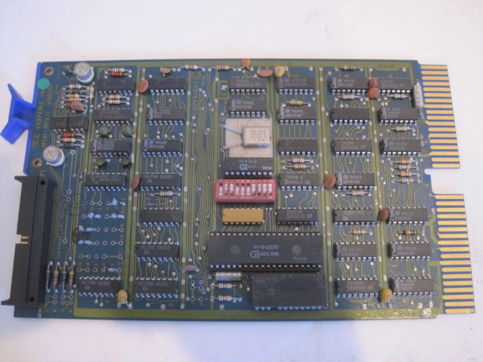 MDB SYSTEMS MLSI-DLV11 PC BOARD MLSIDLV11