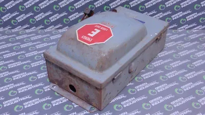 Square D HU362AWK Fusible Safety Switch 60 Amps 600Vac 250Vdc Ser. D1 Used