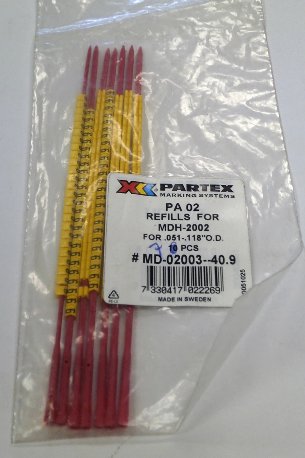 NEW PARTEX MD-02003-40.9