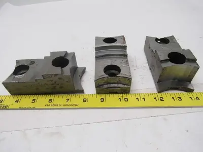 Daco 05-201467 Lathe Chuck Top Jaws 4-1/2" X 1-11/16" X 2" Lot Of 3