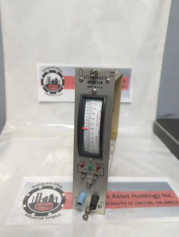 Used BENTLY NEVADA 7200 EI-R Industrial Controls Ohio US | Surplus Asset Holdings #1364133