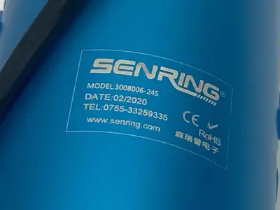 3008006-24S | Senring  G1/8 8 Passage Pneumatic Electric Rotary Union 24 Circuit - New Other