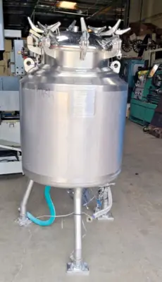 DCI 230 Liter Jacketed Stainless Steel 230L Tank Bioreactor Mixer Fermentation