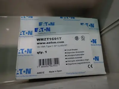 New | in-Stock EATON WMZT1C01T Circuit Breakers | HGR 24 #731965