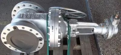 QTY. 1. KITZ 12" 300 LBS GATE VALVE WC6 STEEL LOW ...