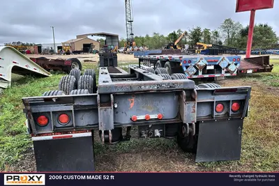 Used 2009 CUSTOM MADE 52 FT Lowboy Trailers Louisiana US | Proxy Equipment #1378040