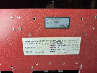 USED TECH POWER CONTROLS D27H0000