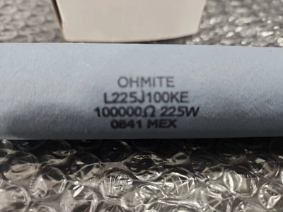 NEW Ohmite L225J100KE