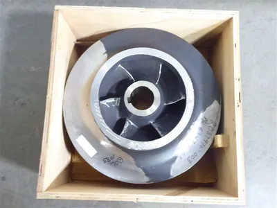 Flowserve 20.88" QL Double Suction 6 Vane Impeller CA-15 Cast Steel Surplus