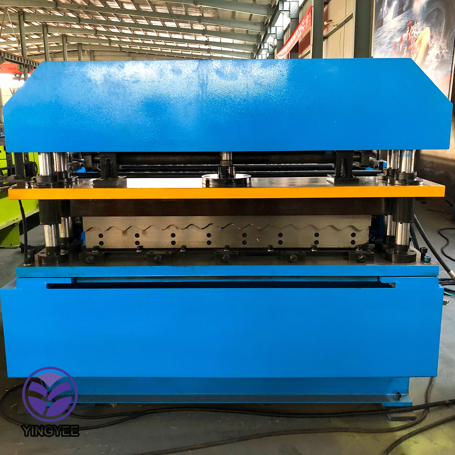 15m/min Corrugated Roof Sheet Roll Forming Machine in China