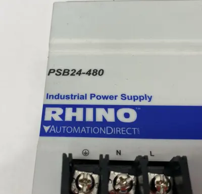 USED AUTOMATIONDIRECT RHINO PSB SERIES SWITCHING POWER SUPPLY