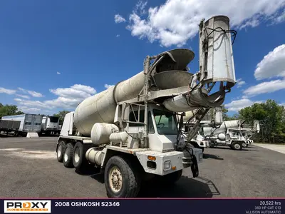 Used 2008 OSHKOSH S2346 Concrete Mixer Trucks New Jersey US | Proxy Equipment #1388750