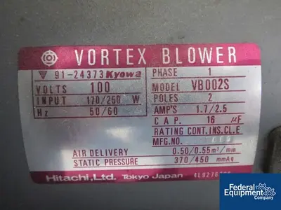 USED Freund-Vector 8" VECTOR HI COATER, MODEL HCT MINI, S/S