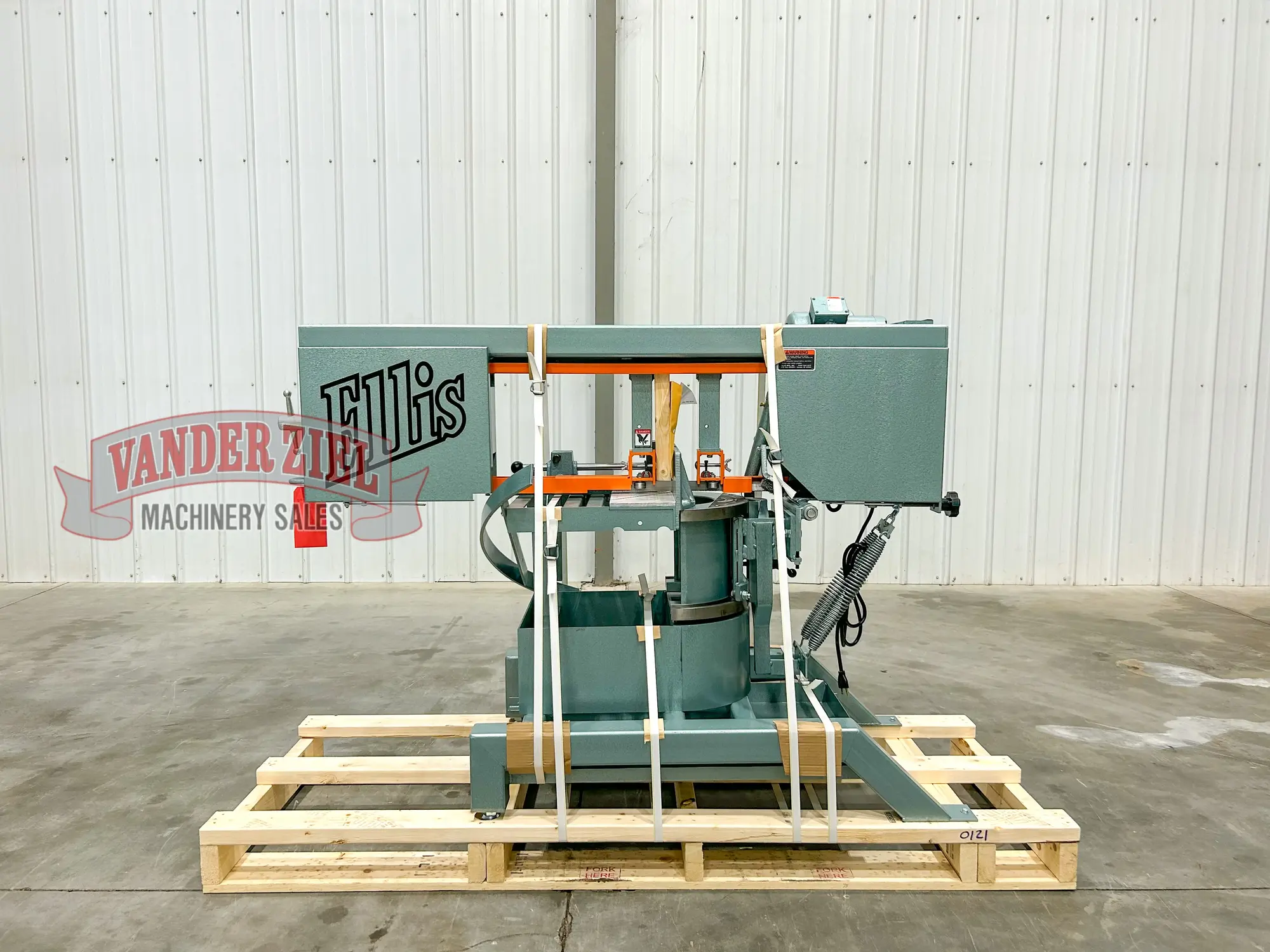 New | in-Stock ELLIS 1800 Horizontal Band Saws Michigan US | Vander Ziel Machinery Sales #480065