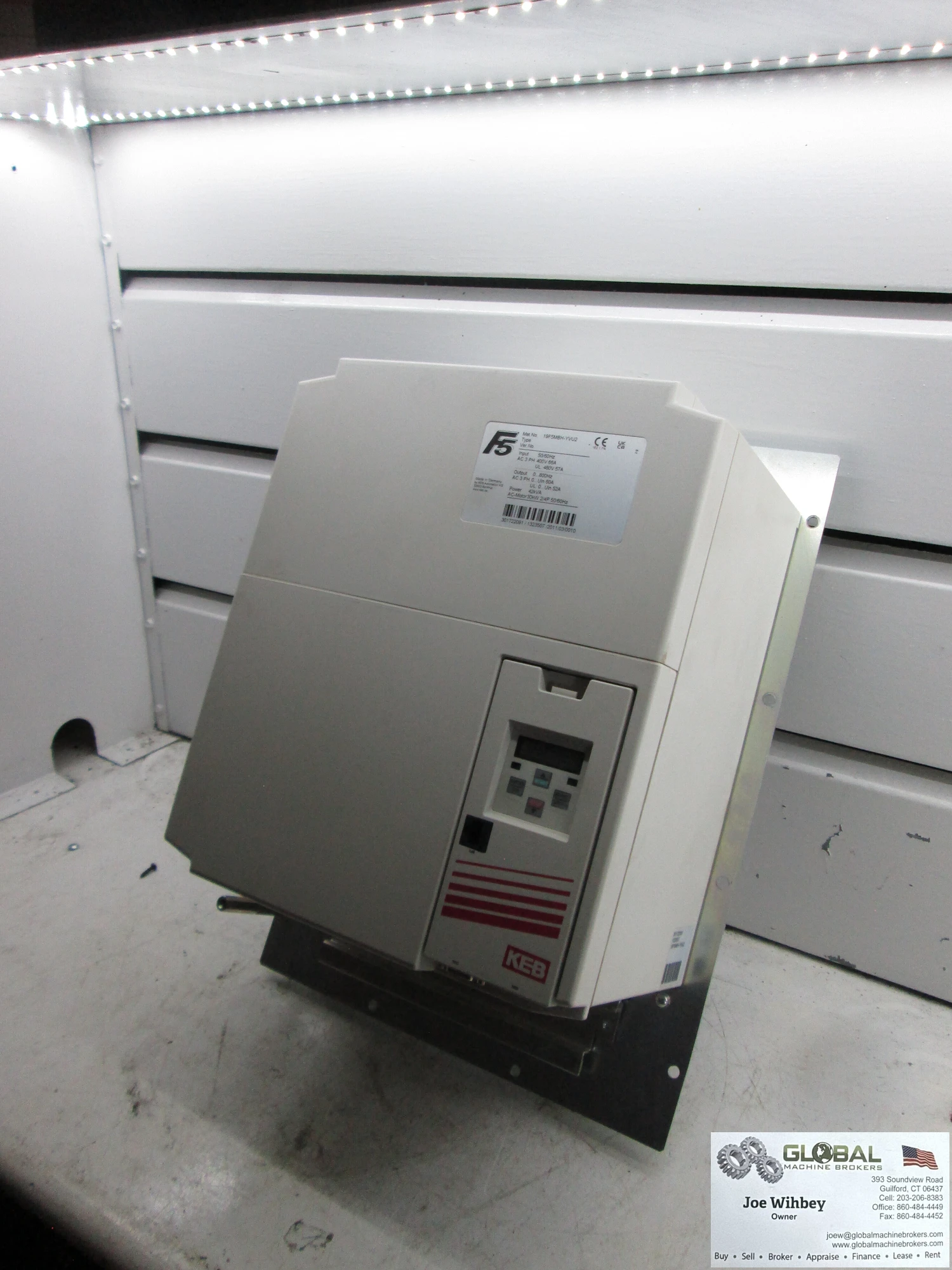KEB Automation COMBIVERT F5 19F5MBH-YVU2 Frequency Inverter, 42kVA