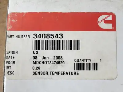 NEW 2008 CUMMINS 3408543