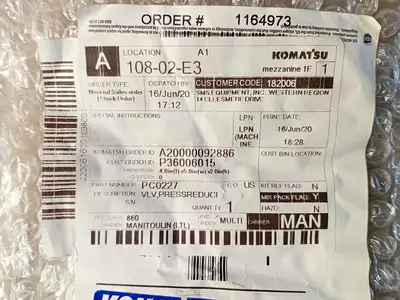 NEW KOMATSU BF4310