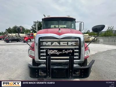 Used 2015 MACK GRANITE GU813 Concrete Mixer Trucks Delaware US | Proxy Equipment #1388927