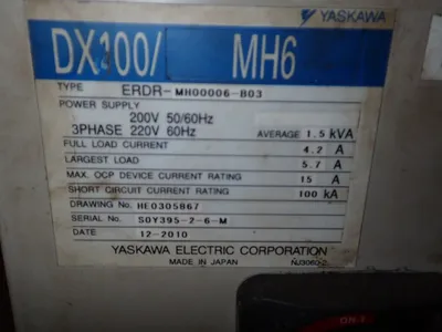 Used 2010 YASKAWA MOTOMAN MH6 Robots Ohio US | HGR 24 #916377