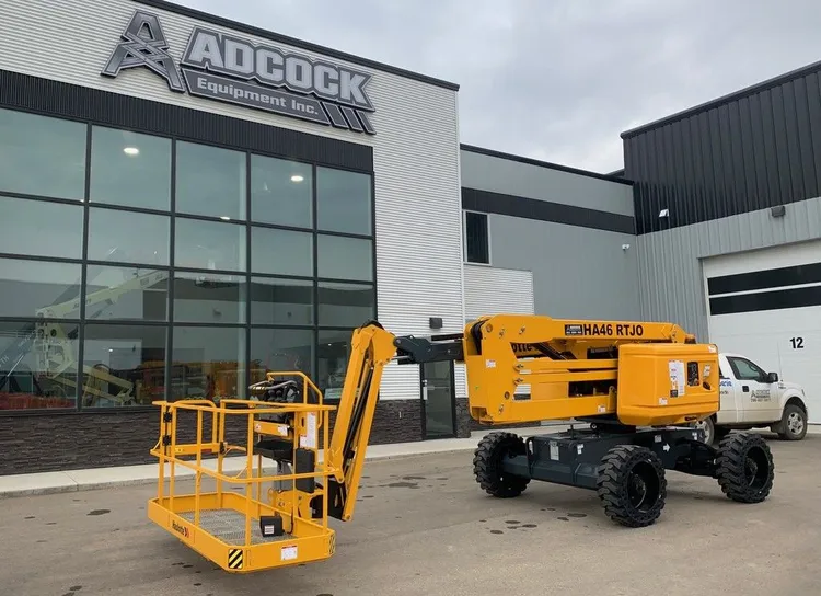 New | in-Stock 2024 HAULOTTE HA46 RTJ O ARTICULATING BOOM LIFT Articulating Boom Lifts Alberta CA | Adcock Equipment #1418019