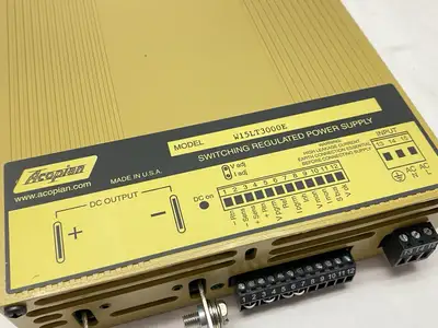 New | in-Stock Acopian Switching Regulated Power Supply 30A 15VDC AC/DC Power Supplies Michigan US | Maverick Industrial Sales #1475190