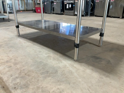 Used SAUBER SELECT PA8360 STAINLESS STEEL COMMERCIAL WORK TABLE 60” Food Prep Tables Michigan US | Miedema Asset Management Group #1580088