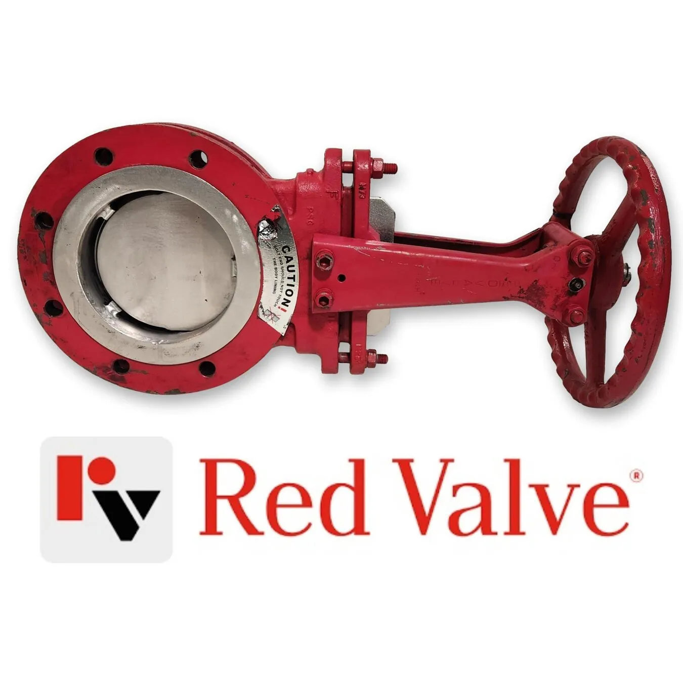 Used 6" Red Valve Inc. Stainless Steel Slide Gate Valve - Metal Seated