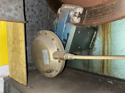 10,000 LBS X 36" METFORM MODEL #MCO1421-1 PULL OFF UNCOILER COIL REEL, NEW 1997: STOCK #21328