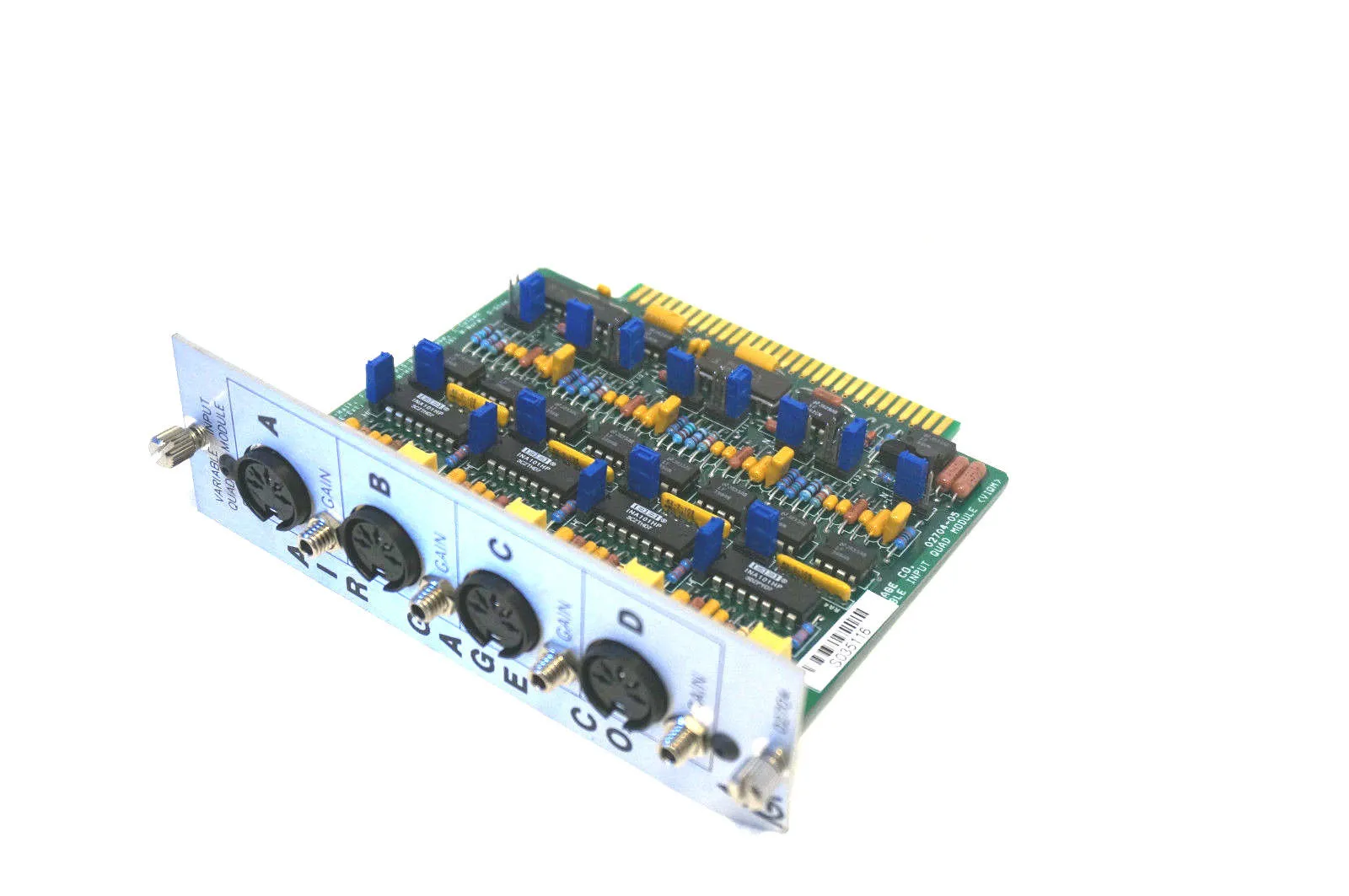 AIR GAGE CO. 02704-05 VARIABLE INPUT QUAD MODULE 0270405