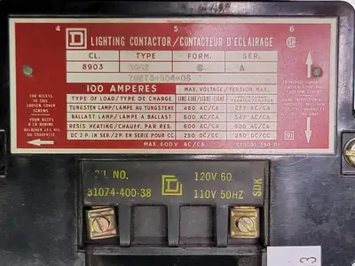 USED SQUARE D 8903SQG2V02