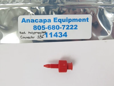 New | in-Stock Cytiva 1/16" Polypropylene Connector Chromatography Data Systems California US | ANACAPA EQUIPMENT BROKERS, INC #1232930