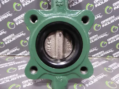 2.5" Stockham LD712-DS3-B Iron Butterfly Valve 200 PSI Surplus