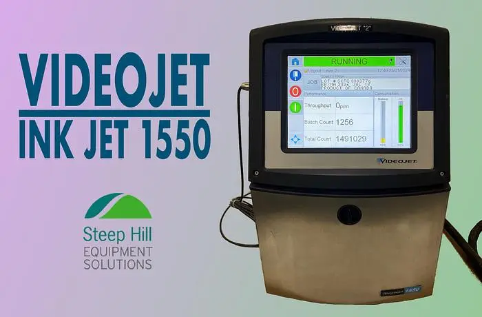 Used 2010 VIDEOJET 1550 Laser  Coders & Printers | Steep Hill Equipment Solutions #773866