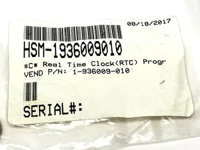 1-936009-010 | Intermec  Programmed Real Time Clock For Intermec PF, PM, PX - Open box