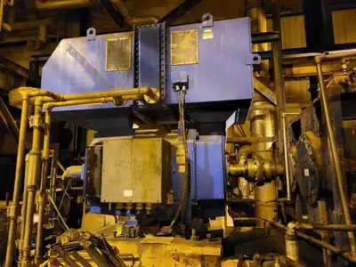 4:1 Compression Screw Feeder w/ Vertical Impregnator & 1200 hp AC to DC Motor