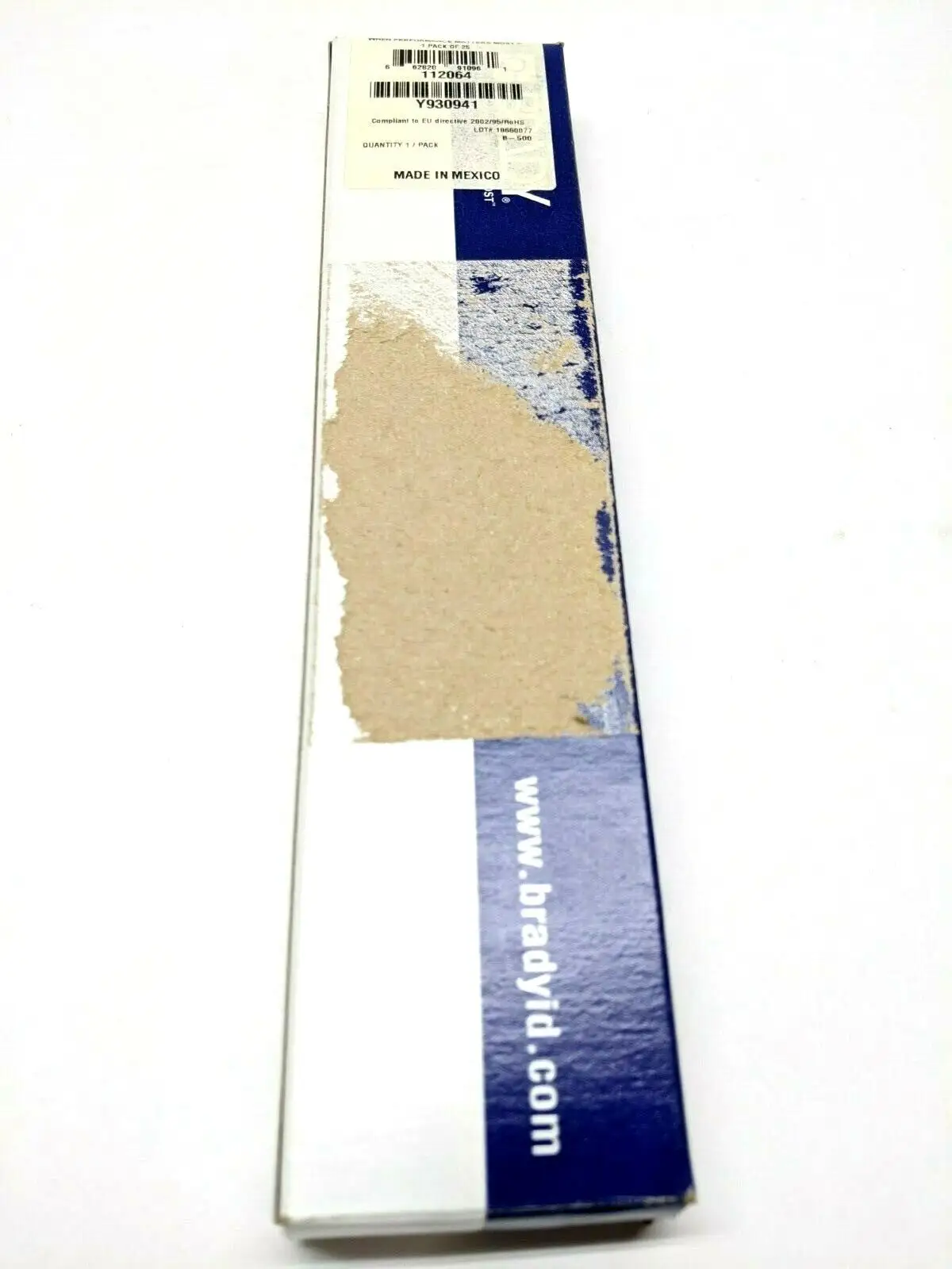 WM-30-PK | Brady  Vinyl Cloth Wire Marker LOT OF 16 Sheets - New Other