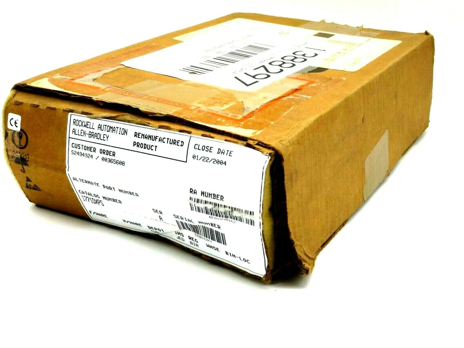 REMANUFACTURED ALLEN BRADLEY 1771-DXTS A INPUT MODULE 1771DXTSA